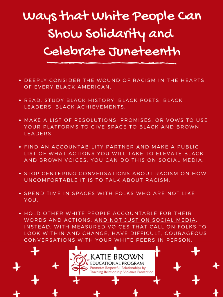 How to Support People of Color on Juneteenth