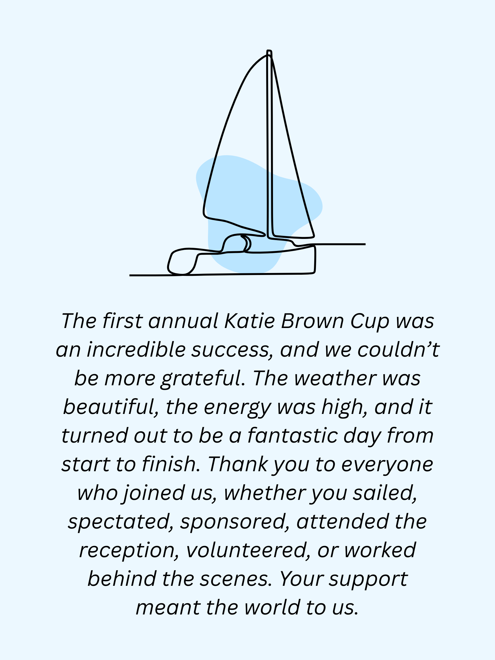 Sail Event Thank You!